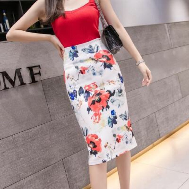 Chân váy nữ bút chì thời trang kiểu dáng nữ tính NP695
