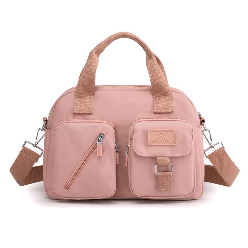 Túi Xách Canvas Nylon Cỡ Lớn Thiết Kế Đơn Giản Cho Nữ