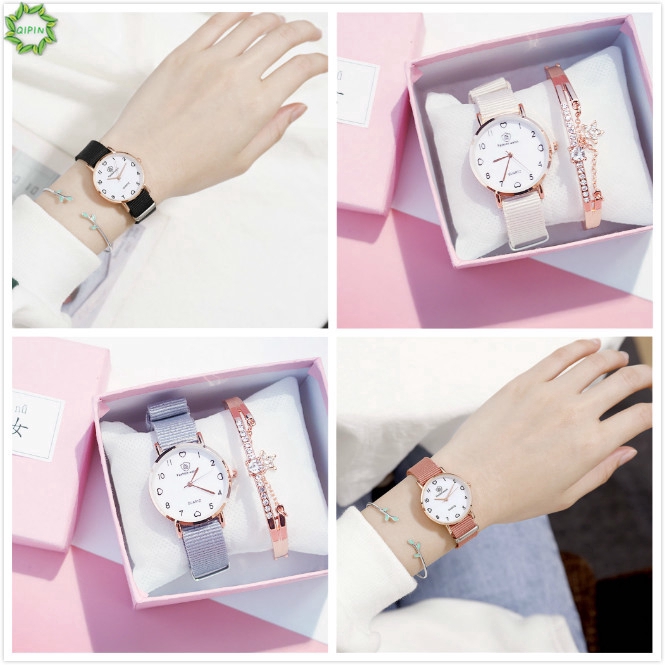 Đồng hồ đeo tay kiểu dáng retro đơn giản phong cách Hàn Quốc cho nữ | BigBuy360 - bigbuy360.vn