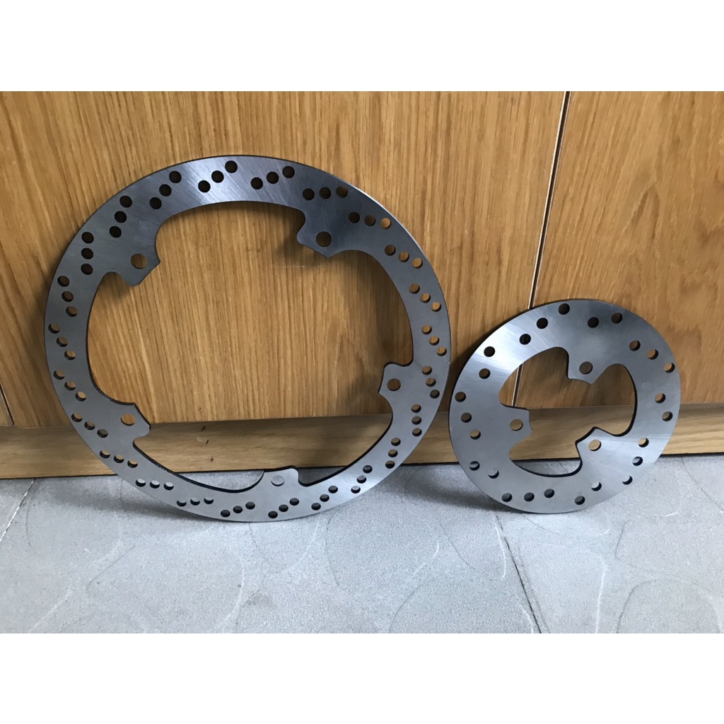 ĐĨA THẮNG(PHANH) RAIDER SATRIA KIỂU ZIN TRÒN VÀ CNC-TIỆN TRƯỚC SAU GẮN ZIN THEO XE KHÔNG CHẾ CHÁO