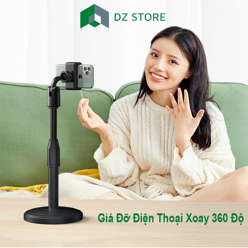 Giá Đỡ Điện Thoại livestream Ổn Định Xoay 360 Độ , dùng để quay phim chụp ảnh chống rung tiện lợi chất liệu nhựa an toàn