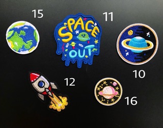Sticker ủi / patch galaxy
