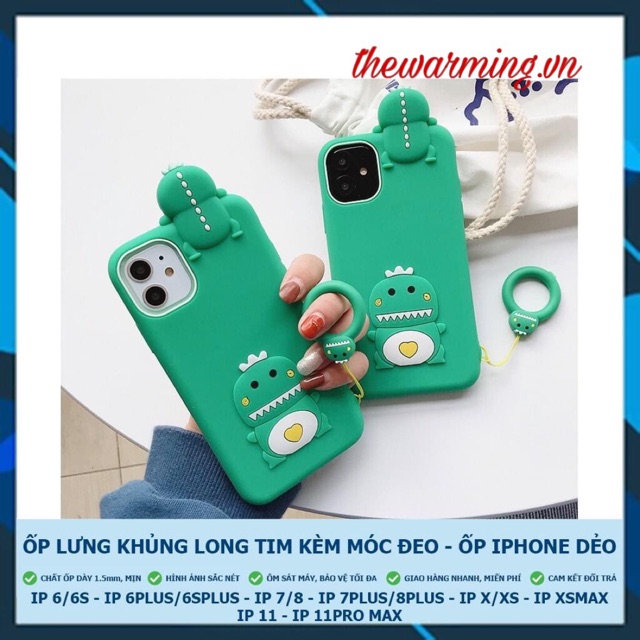 Ốp iphone khủng long