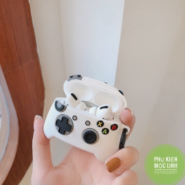 ☘️ Case bao airpod silicon 1 | 2 | Pro | Pro 2 2022 - Tay cầm chơi game Xbox- Vỏ bọc đựng tai nghe không dây