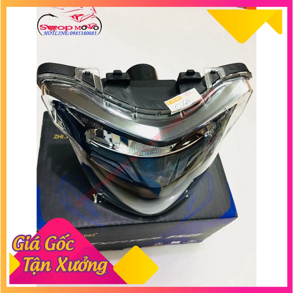 Pha LED 2 tầng Ex150 sporty ver2 chính hãng ZHIPAT (Ảnh Sp thật)