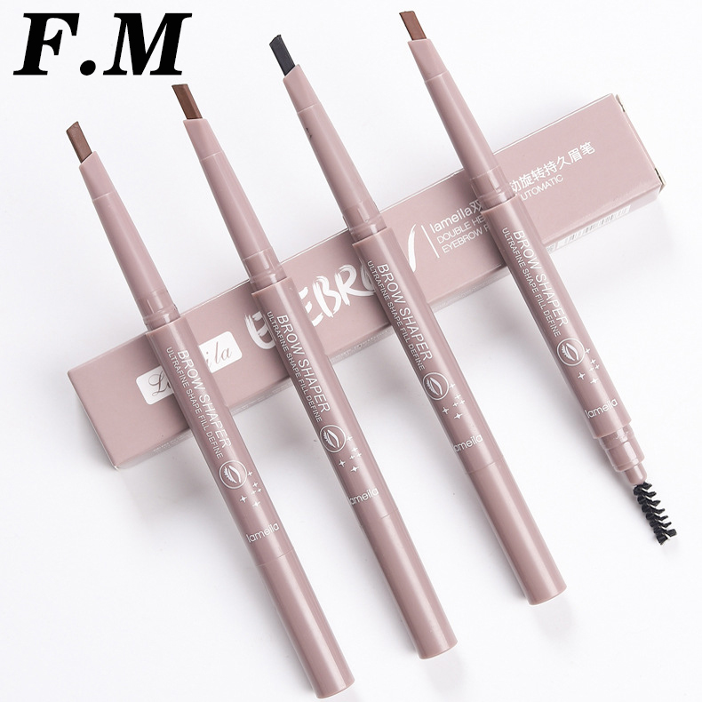 [Hàng mới về] Chì kẻ lông mày Lameila ngòi tam giác 2 đầu chống nước lâu trôi