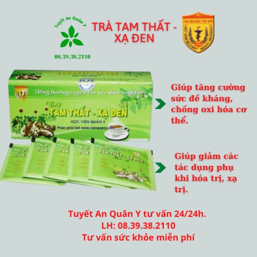 Trà Tam Thất Xạ Đen - Học viện Quân Y