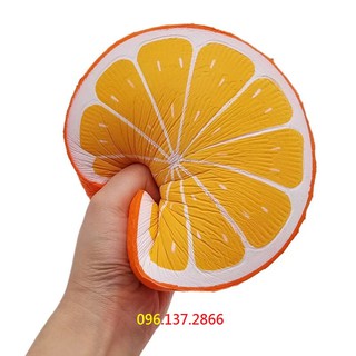 SQUISHY 1/2 QUẢ CAM CỰC ĐẠI KHỔNG LỒ ( nguyenhuyen9916 )
