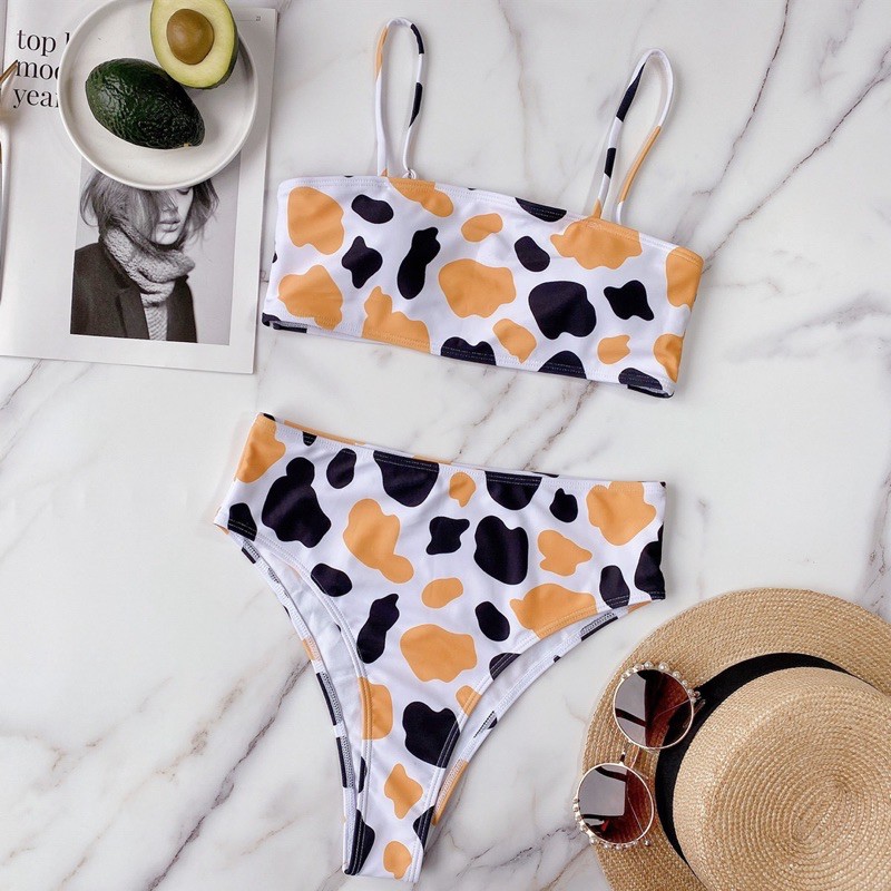 bikini 2 mảnh bò sữa