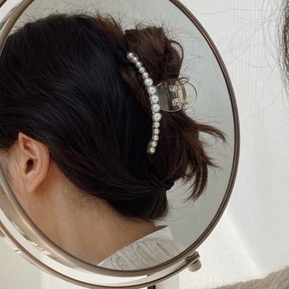 Kẹp tóc đính ngọc trai style hàn quốc 1