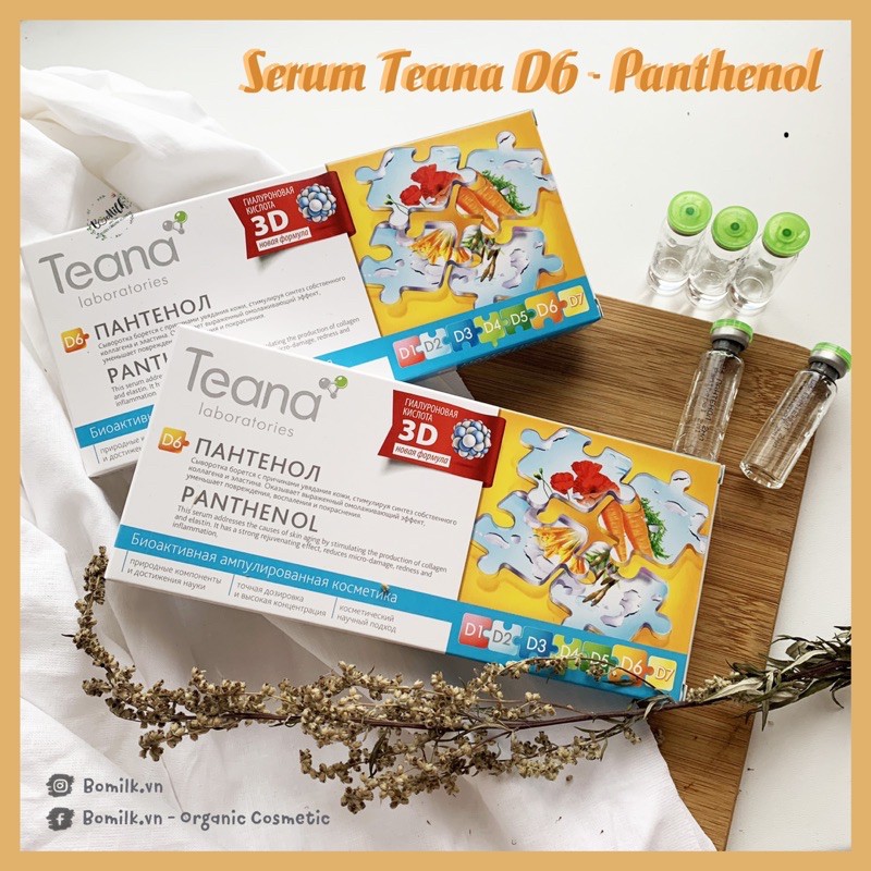 Serum D6 Panthenol - Phục hồi, mờ thâm