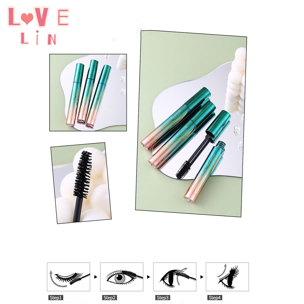 LAMEILA Mascara Chuốt Mi Cong Dày Tự Nhiên Lâu Trôi Không Nhòe Mã 735