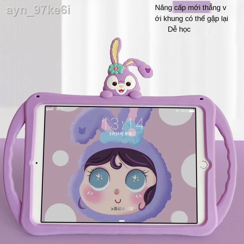 (Date mới)ayn_97ke6iPhim hoạt hình vỏ bảo vệ ipad 2020 10.2 Máy tính bảng Apple Air2 Pro9.7 inch 2018 trẻ em