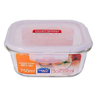 Hộp thực phẩm Thủy Tinh Lock&Lock vuông LLG224 750ml