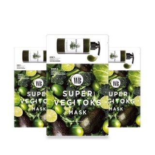 Mặt Nạ Thải độc Rau Củ Quả Super Vegitoks Mask