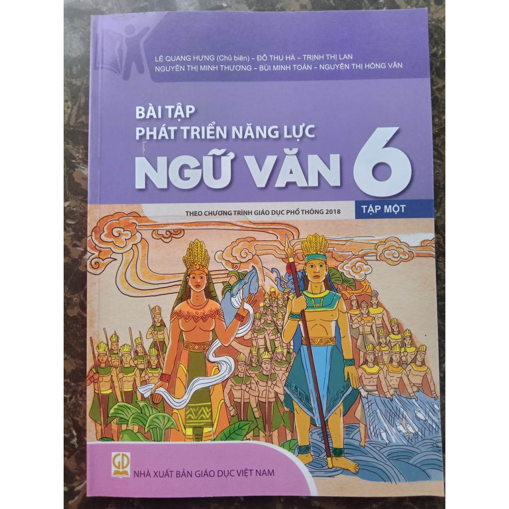 Sách - Combo Bài tập phát triển năng lực ngữ văn 6  - Theo chương trình giáo dục phổ thông 2018