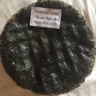Combo 40 Bánh Khô Vừng (bánh đa) Đô Lương Nghệ An