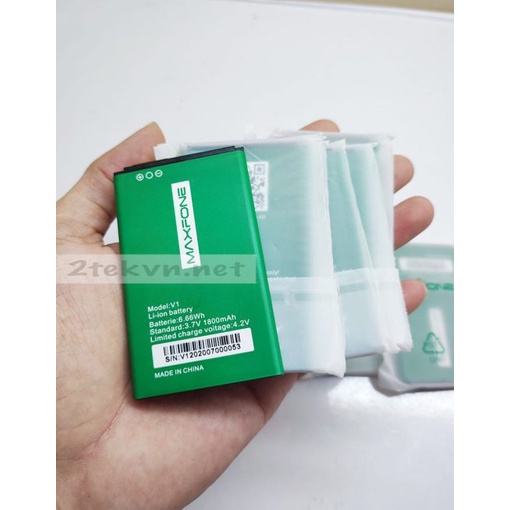 Pin cho điện thoại 4 sim Maxfone V12/ v6