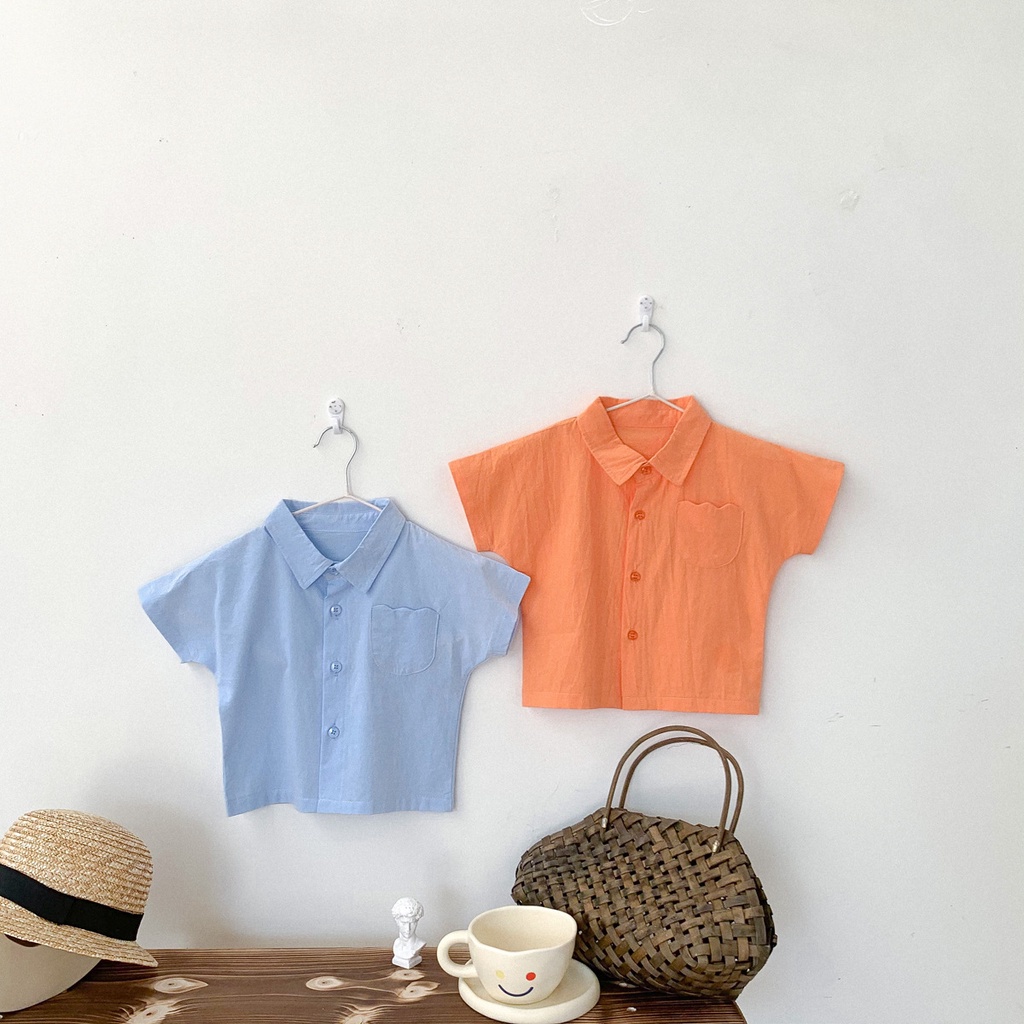 Áo thun Cotton ngắn tay thời trang mùa hè cho bé