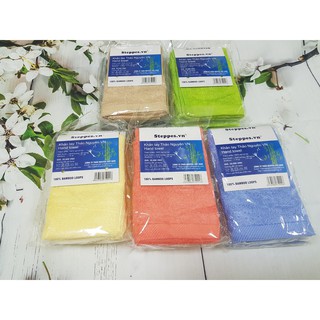 Khăn mặt sợi tre xuất dư Thảo Nguyên 30x50cm