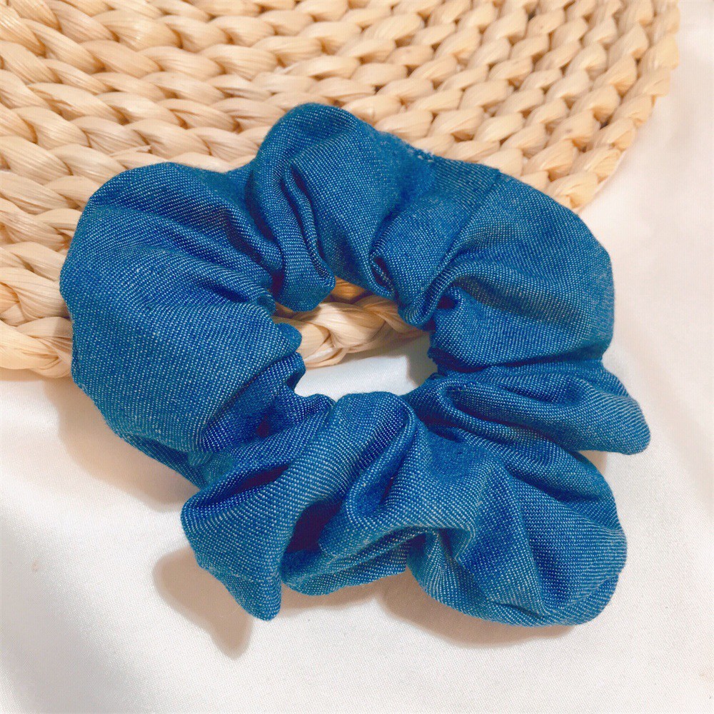 Dây cột tóc họa tiết hình hoa xinh xắn cho nữ