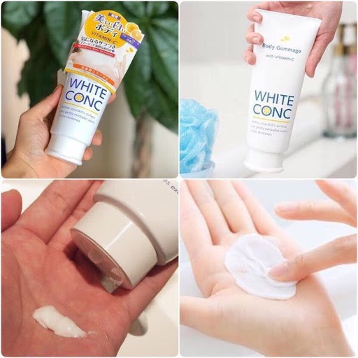 Tẩy Da Chết White Conc Dưỡng Trắng Body