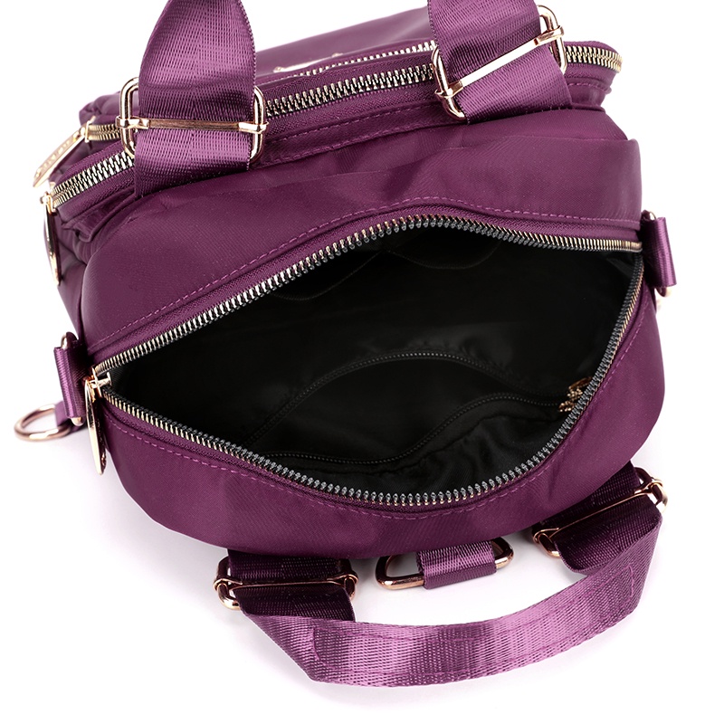 Túi Đeo Vai Một Bên Vai Đa Năng Màu Trơn Đơn Giản Cho Nữ