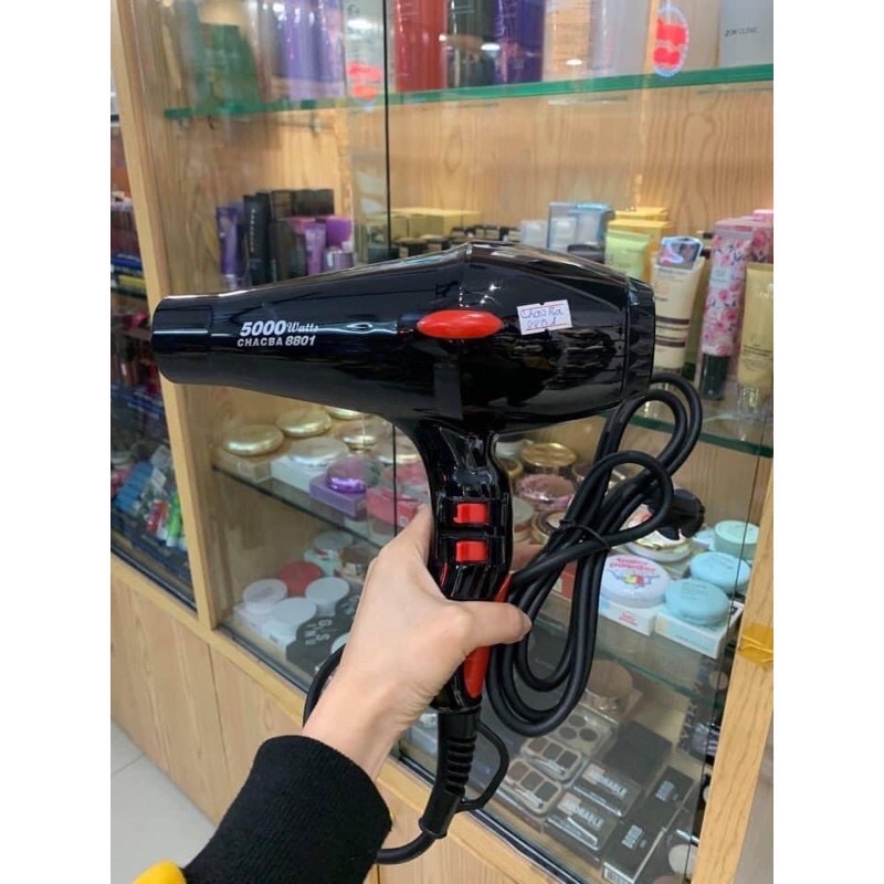 Máy sấy tóc CHAOBA 2 chiều nóng lạnh 5000w dùng cho salon tóc mã 8801