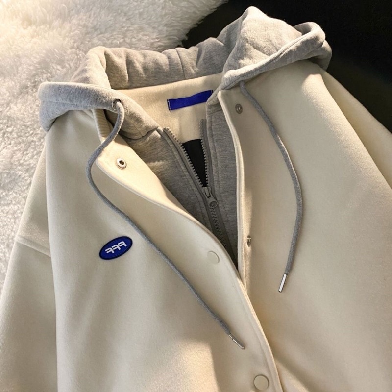 Áo Nỉ Hoodie khoá zip Form rộng phong cách ulzzang cực xinh