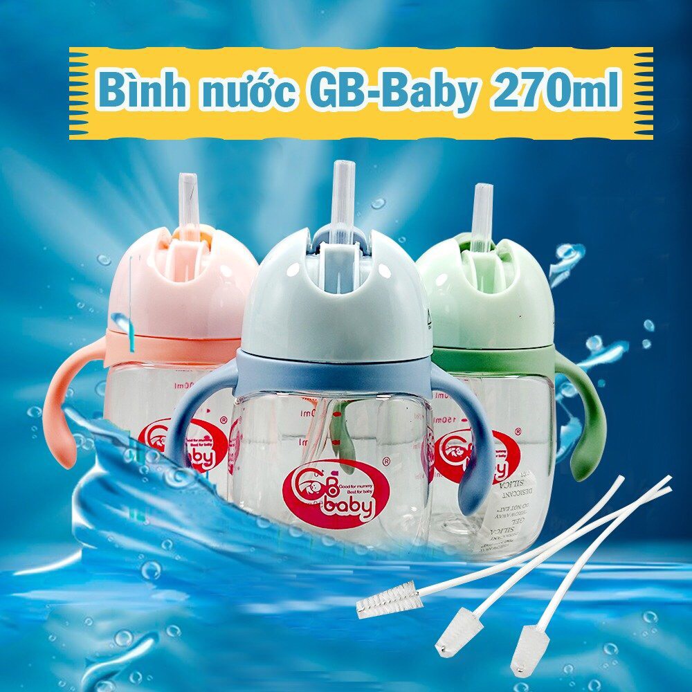 Bình uống nước tai thỏ/ hình sao/GB baby cho bé yêu