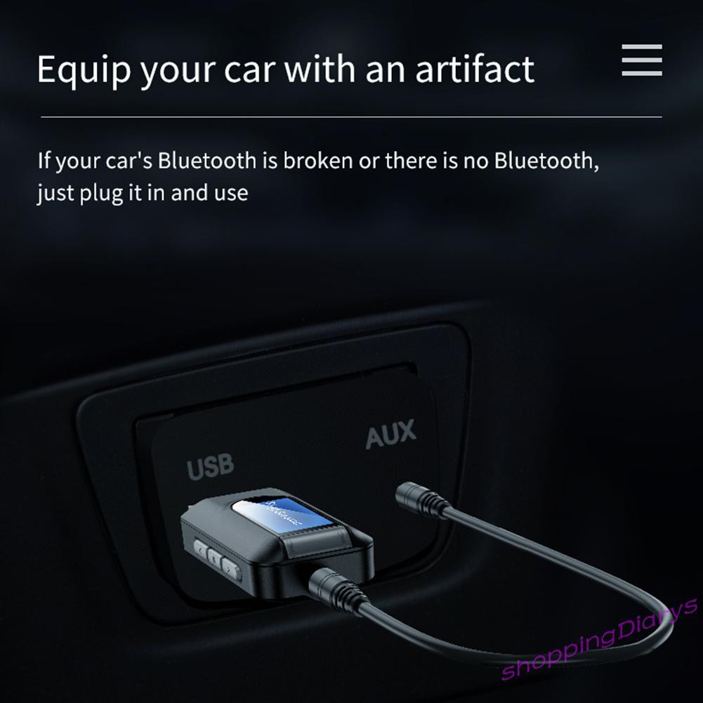 Bộ Thu Phát Âm Thanh Sh Lcd Usb Bluetooth 5.0 Không Dây Jack 3.5mm | BigBuy360 - bigbuy360.vn