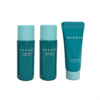 Bộ 3 sản phẩm cấp ẩm Accoje Hydrating Aqua