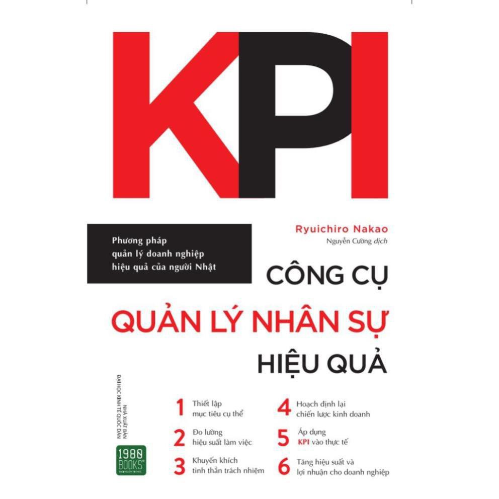 Sách - Combo KPI Công Cụ Quản Lý Nhân Sự Hiệu Quả + OKR Phương Pháp Thiết Lập Mục Tiêu Và Quản Lý Công Việc [1980 Books]