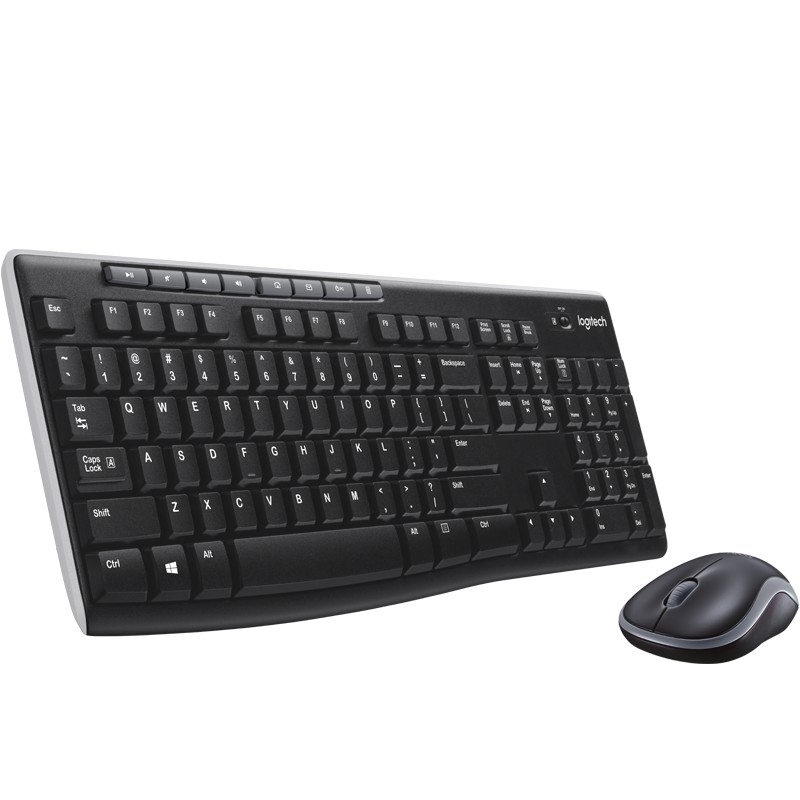 Combo Bàn phím và Chuột Không dây Logitech MK270 - Hàng Chính Hãng