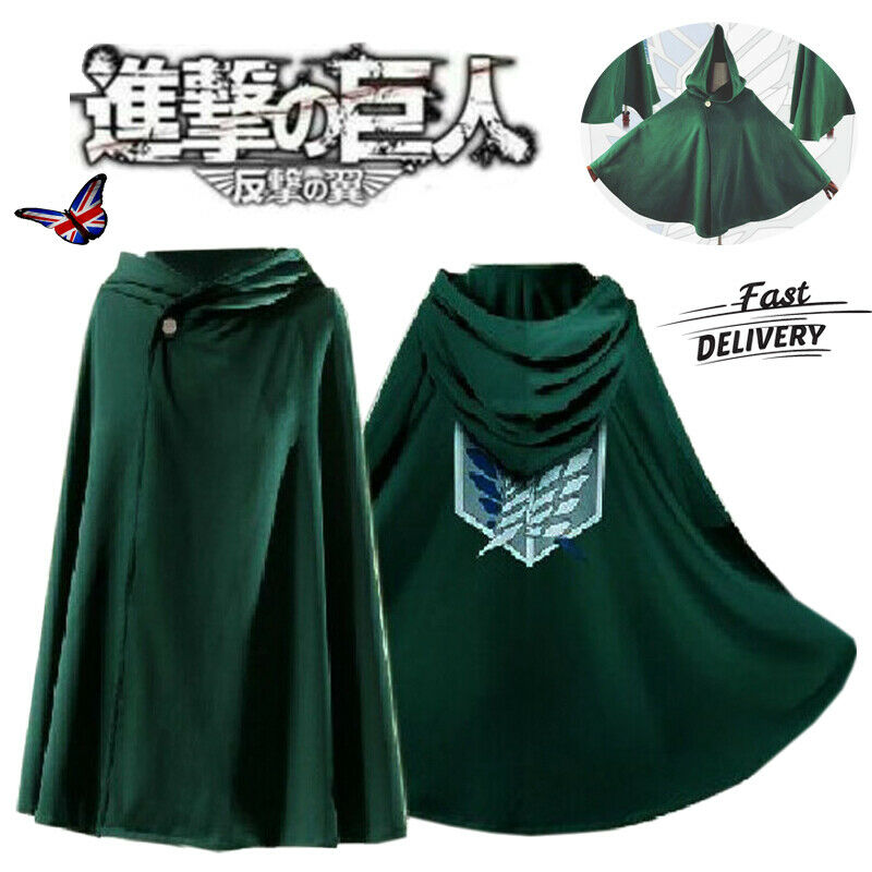 Áo Choàng Cosplay Nhân Vật Trong Phim Attack On Titan