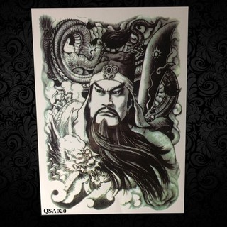 Hình xăm dán QUAN CÔNG - như thật 99.99%