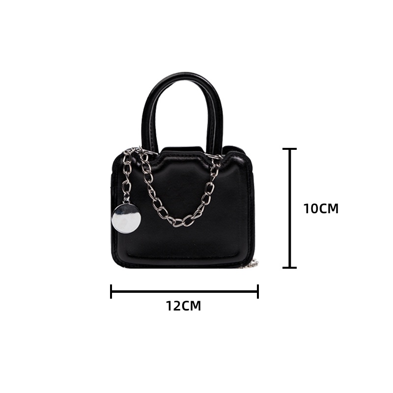 Túi hộp vuông dây xích túi xách đeo chéo mini thời trang túi đựng son