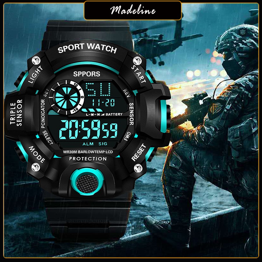 Đồng hồ điện tử nam nữ Sport Watchh S013 mẫu mới