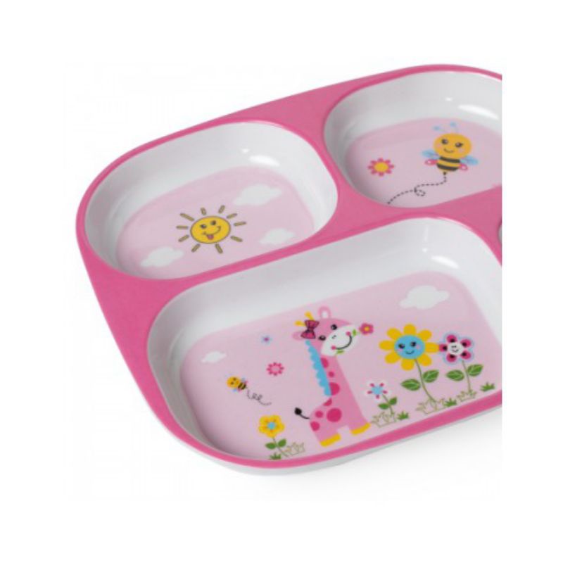 Khay cơm cho bé nhựa Melamine