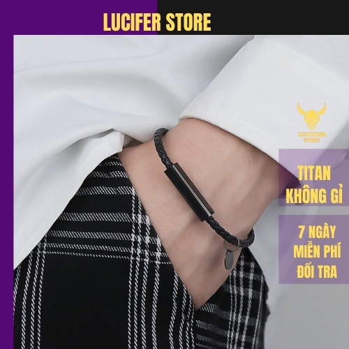 Vòng Tay Cá Tính Unisex  Titan không gỉ Đẹp Ngầu Cuban Đơn Giản  Clancy Lucifer Store Lắc Tay Phong Cách -  Clancy | BigBuy360 - bigbuy360.vn