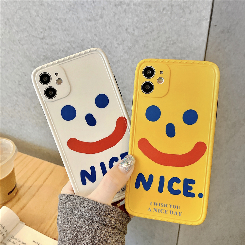 Hoạt Hình Ốp Điện Thoại In Hình Mặt Cười Cho Iphone 11 Pro / Max X / Xs / Xr / Se / 12 Pro Max | BigBuy360 - bigbuy360.vn