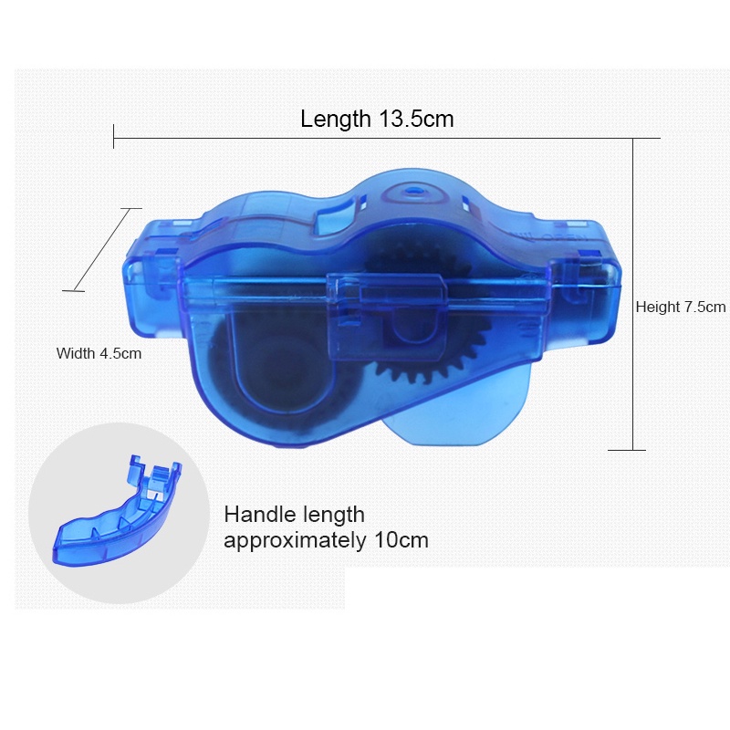 Dụng Cụ Vệ Sinh Xích Xe Đạp [Bàn Chải Xích Xe Đạp] [Dụng Cụ Rửa] [Phụ Kiện Ngoài Trời]