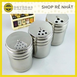 Lọ Đựng Tăm, Tiêu INOX, Nhựa Song Long [SIÊU RẺ]