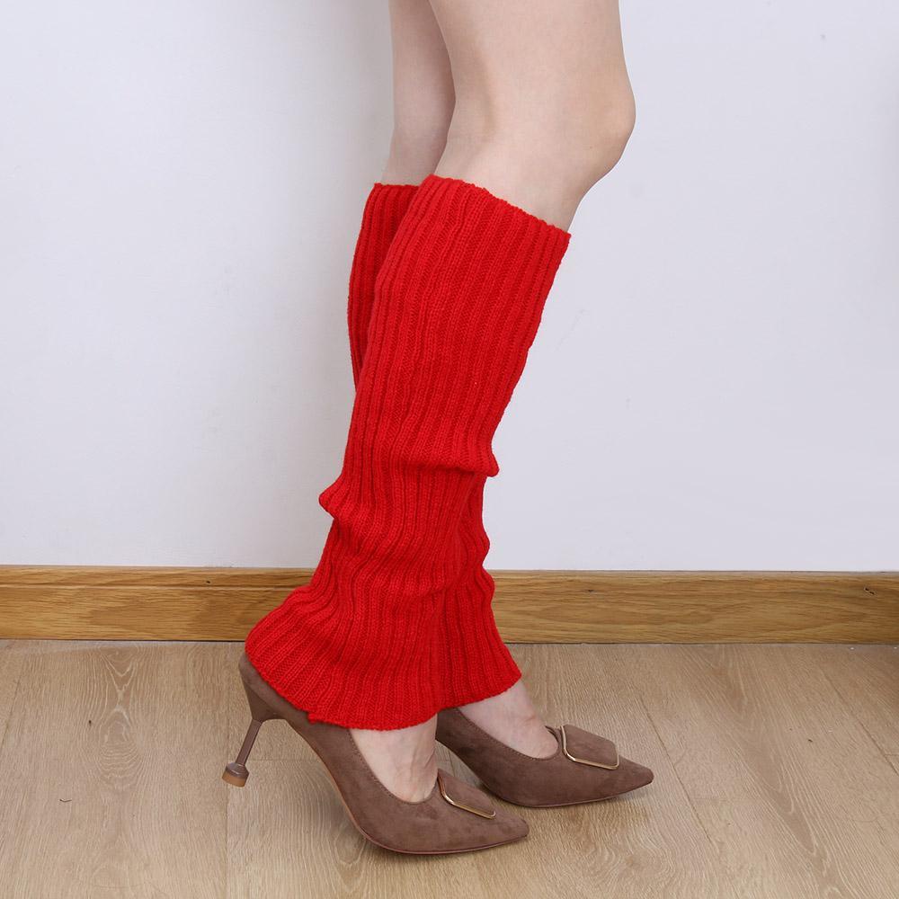 UPSTOPVN Tất Dệt Kim Giữ Ấm Chân Màu Sắc Xinh Xắn Phong Cách Lolita