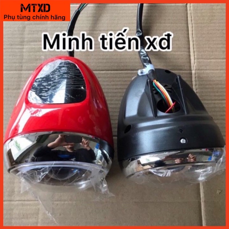 Đầu đèn xe đạp điện, xe máy điện M9 milan 133s,M133 (48v)