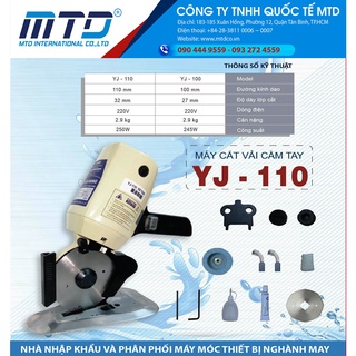 Máy cắt vải cầm tay YJ-110 - LEJIANG