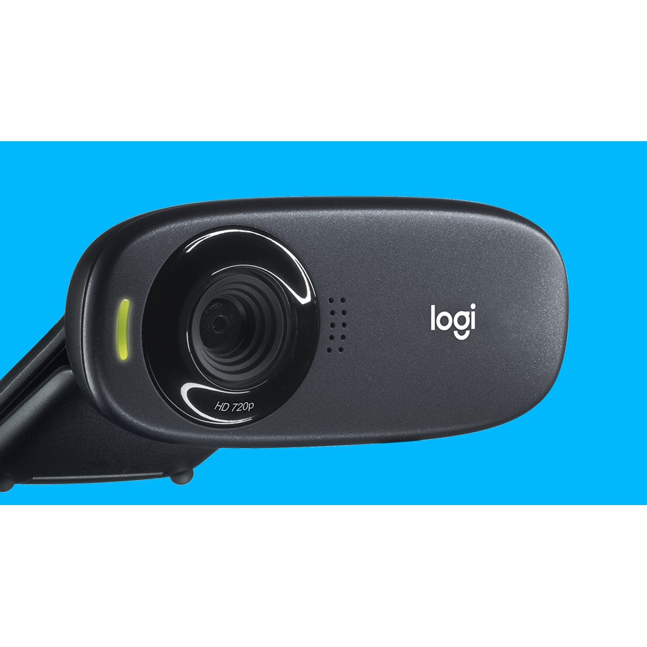 [Mã 66ELHASALE hoàn 7% đơn 500K] Webcam Logitech C310 Fluid Crystal - Chính hãng