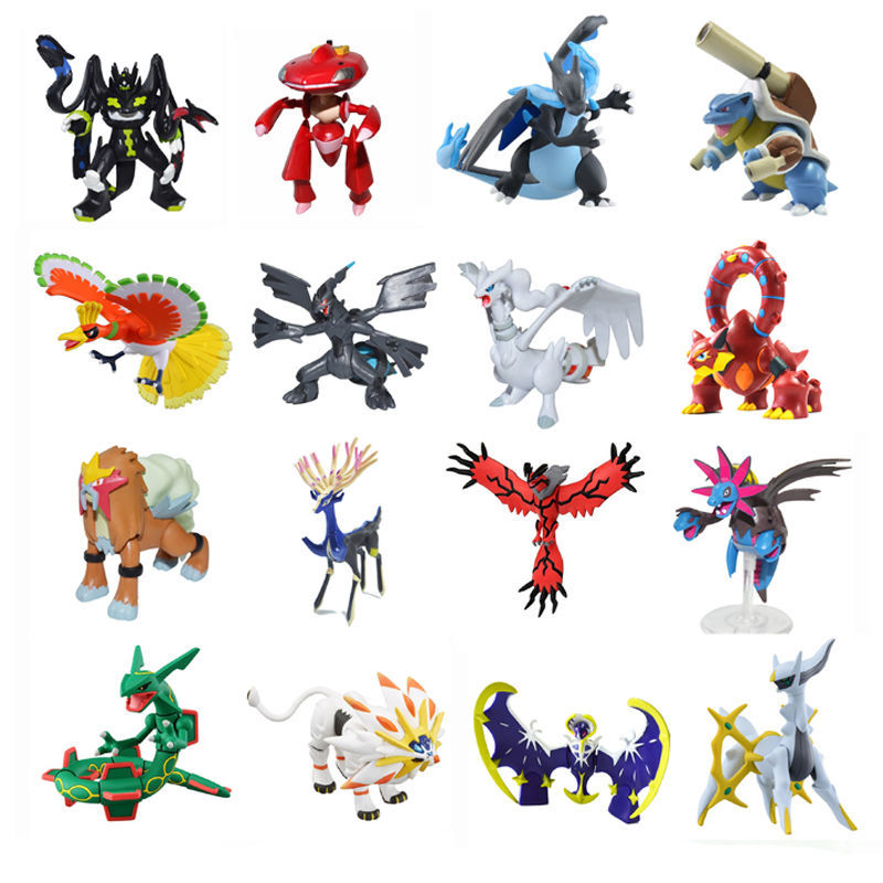 Game Anime Legendary Pokémon Medium Size Model Figure Toys Garage Kit Ornaments