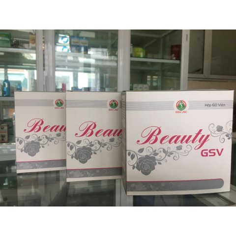 [hàng chính hãng] viên uống Beauty GSV bổ sung collagen giúp da tươi mịn và săn chắc