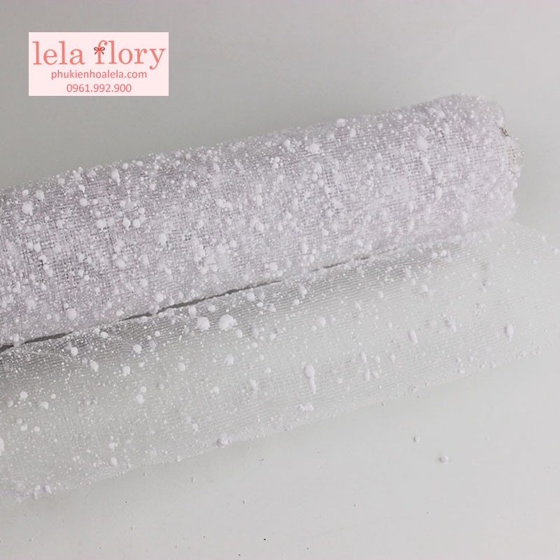 GIẤY GÓI HOA LƯỚI TUYẾT CUỘN DÀI - GIA0035